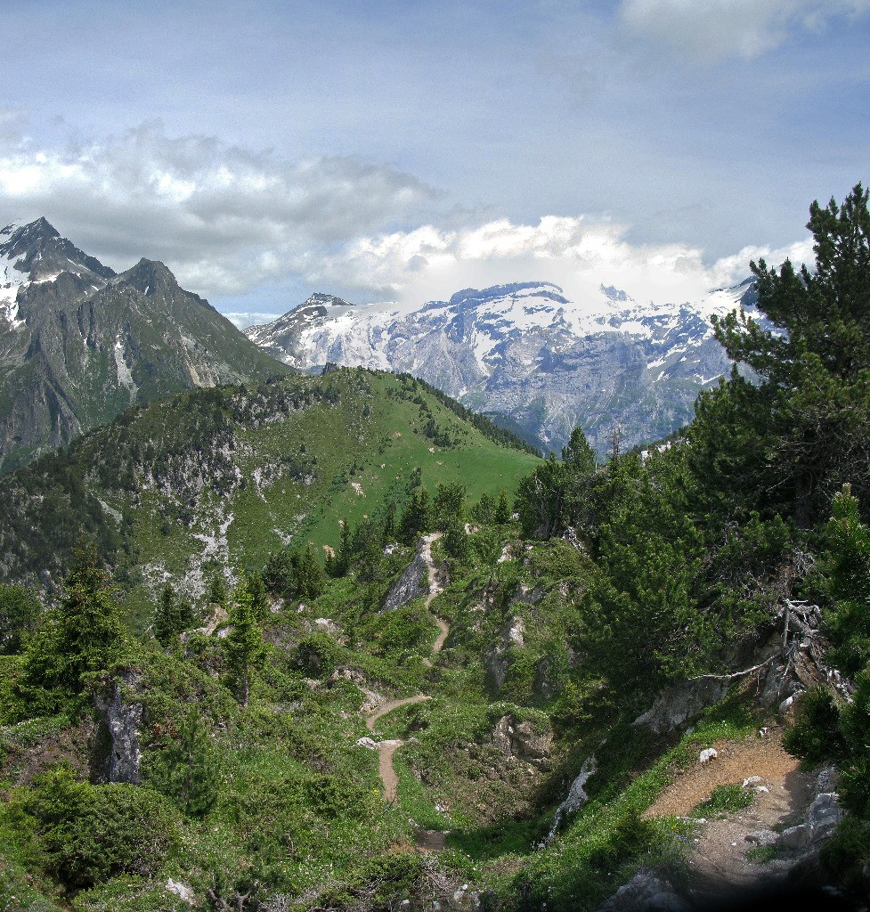 Montée à la Pointe du Villard par l'arête