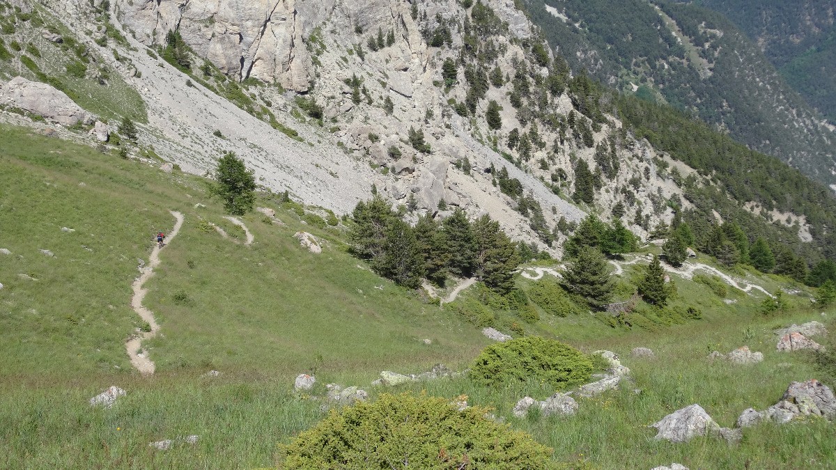 #30 les épingles sous le col des Lauzes les épingles sous le col des Lauzes