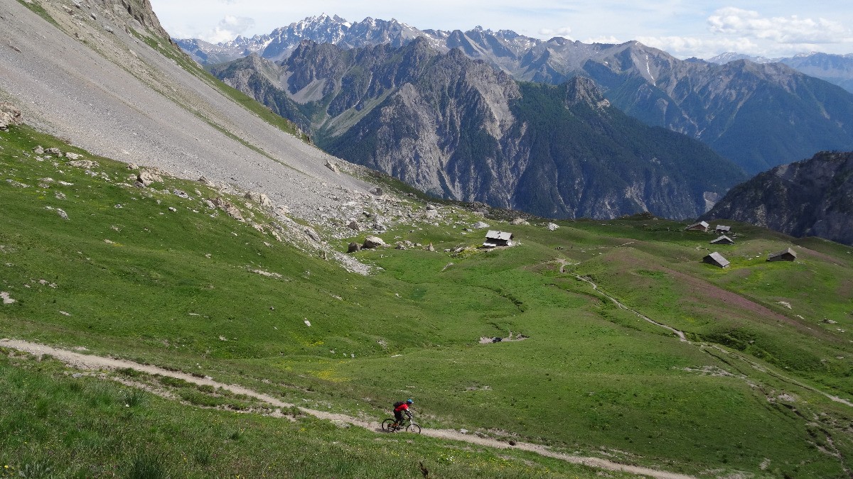 #27 sublime descente directe sur le refuge de Furfande sublime descente directe sur le refuge de Furfande