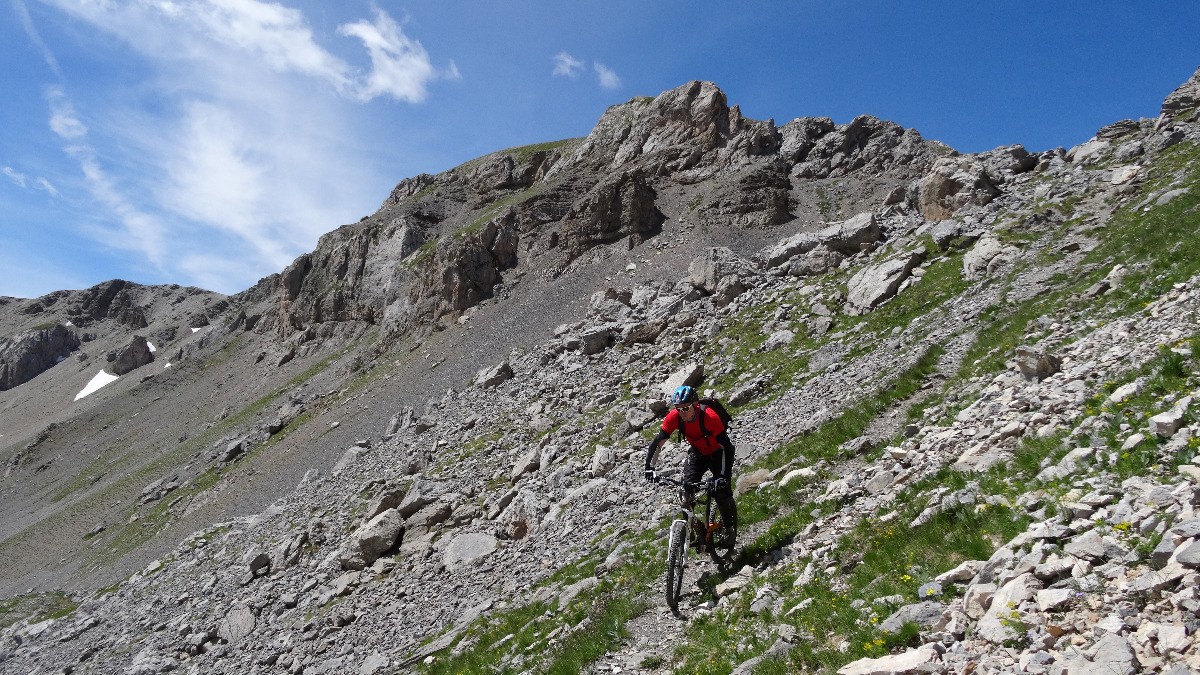 après la section NR du col du Lauzon