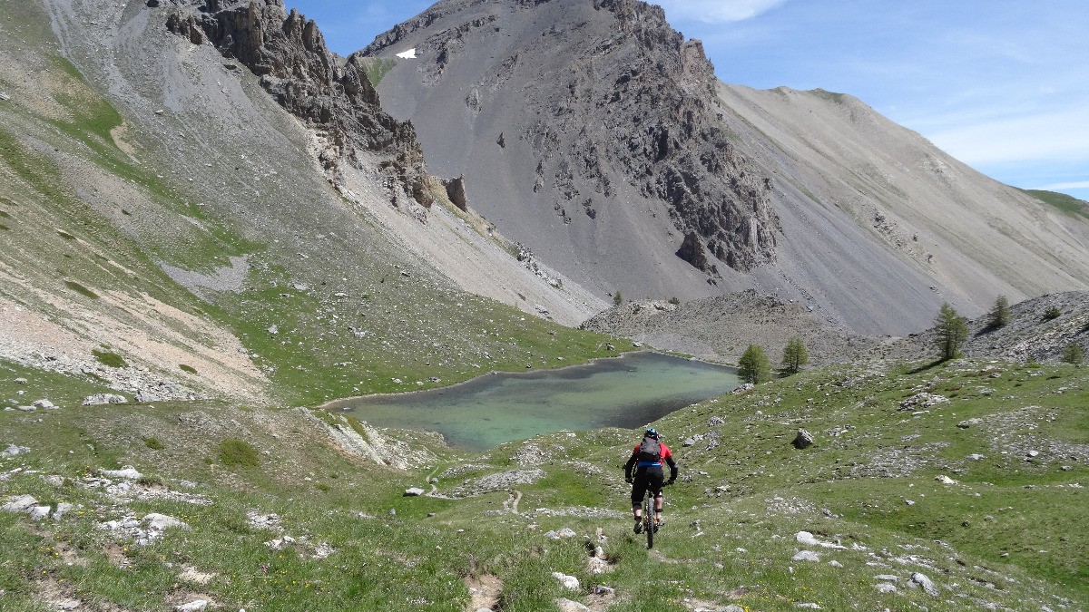 Plongeon sur le lac du Lauzon