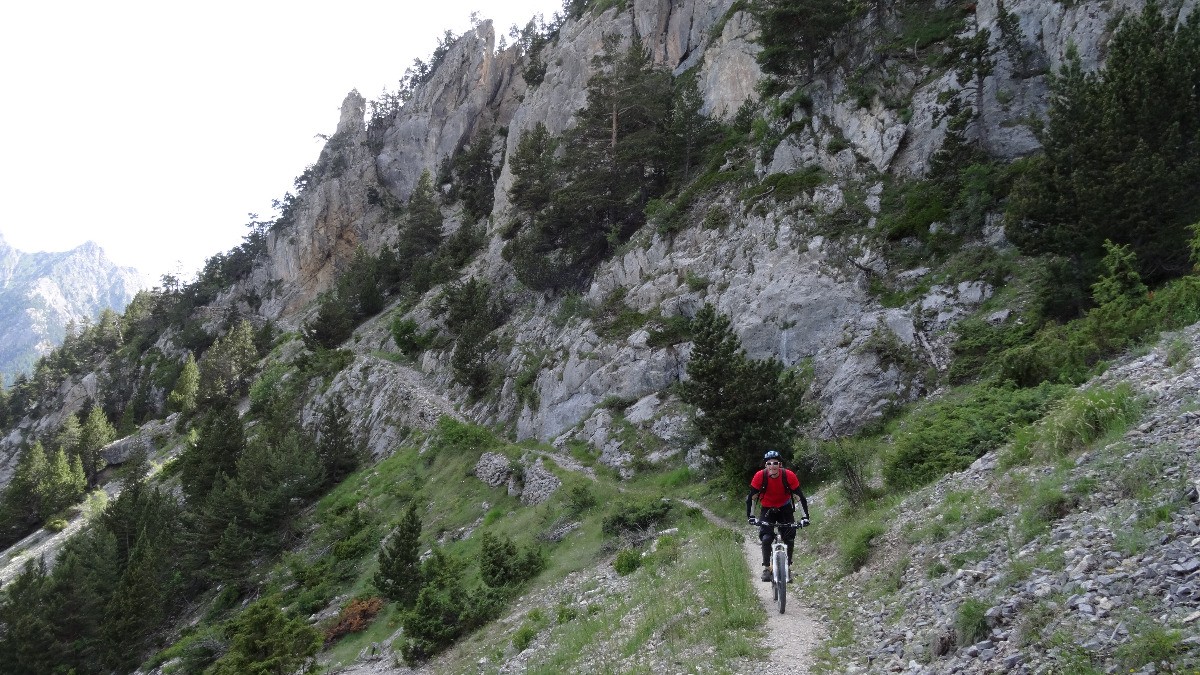 fin du sentier balcon avant le Qeyron