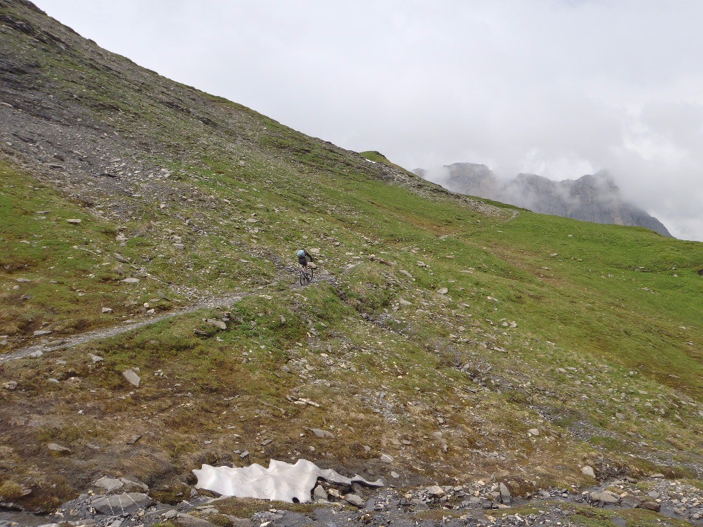 #5 Petit Col d Petit Col d'Anterne au Lac d'Anterne : Fabuleux avec un VTT.
