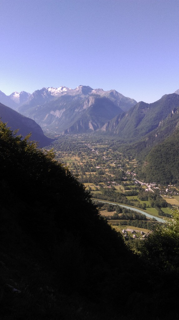 La vallée de Bourg d'Oisans se dévoile