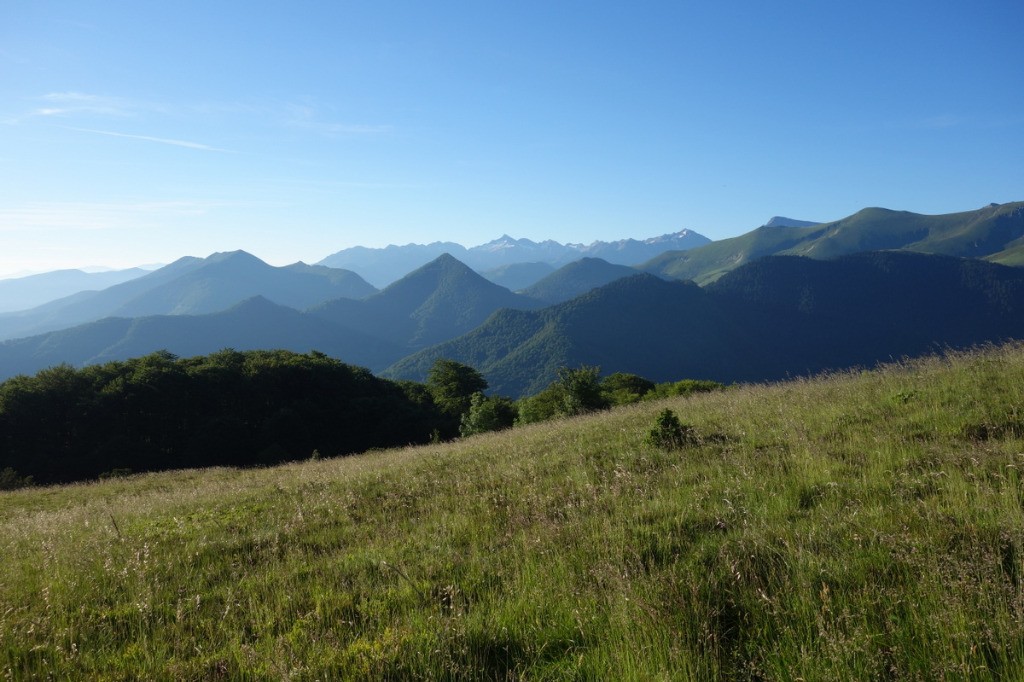 Traversée sous le Puech: vers le Couserans