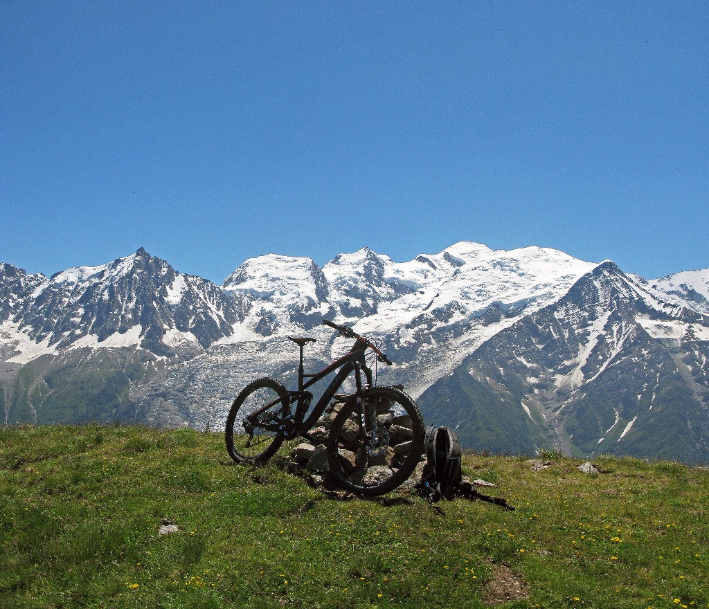 De l'aiguille du Midi à l'aiguille du Gouter en passant par Tacul Mont Maudit, Mont Blanc et dôme du Goûter  