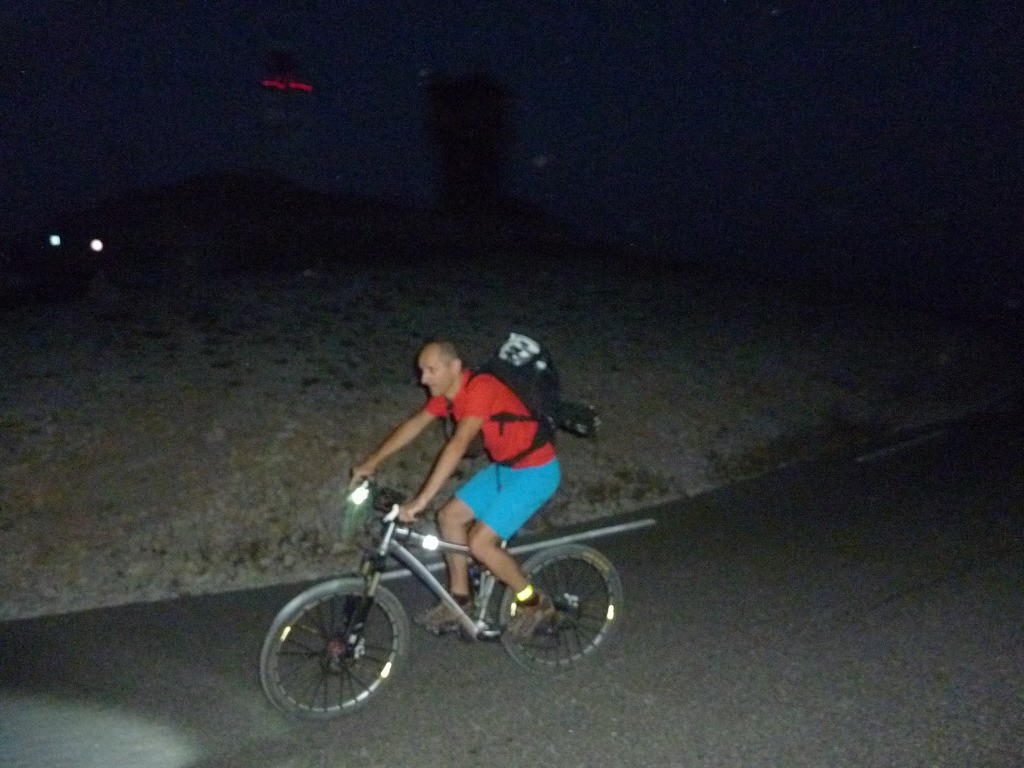 Arrivée au sommet du Ventoux