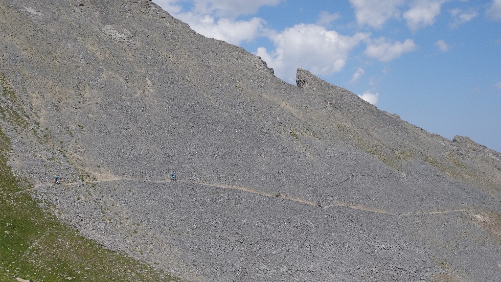 traversée vers le Passo della Cavale