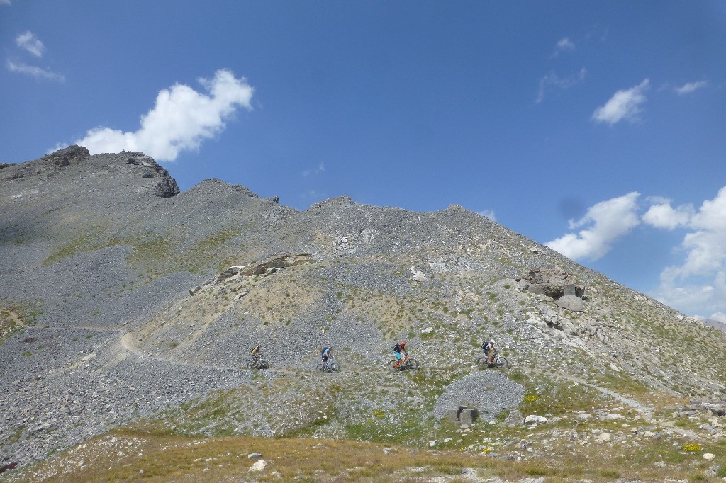 Arrivée au Passo della Cavala