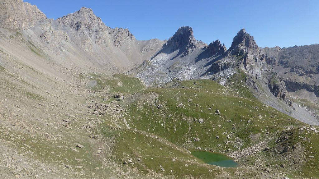 Vue sur le Colle di Ciaslaras