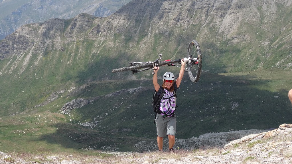 Patricia a vaincu le portage !