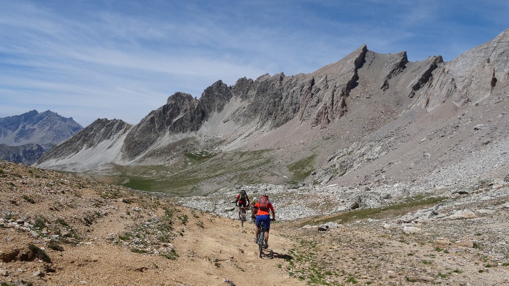 départ du col de la Roure