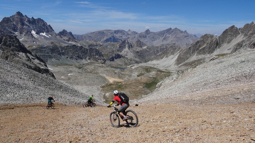 freeride vers le col de la Roure