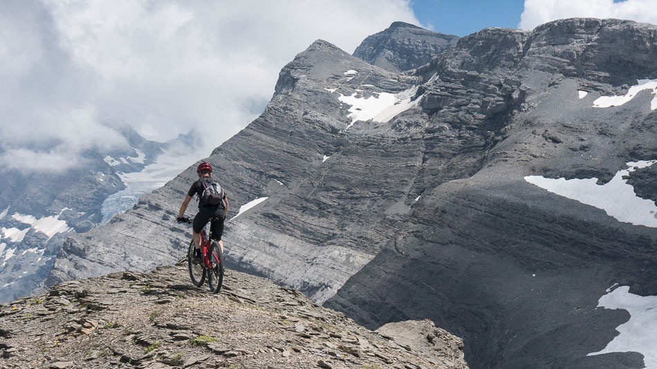 Arrivée au sommet