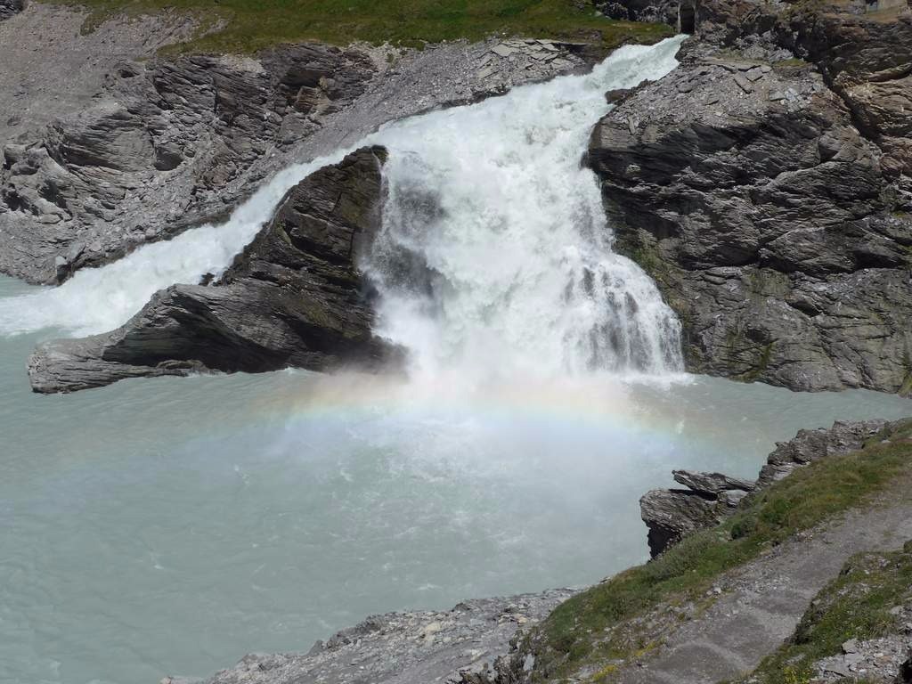 Collecteur d'eau venant de Zermatt