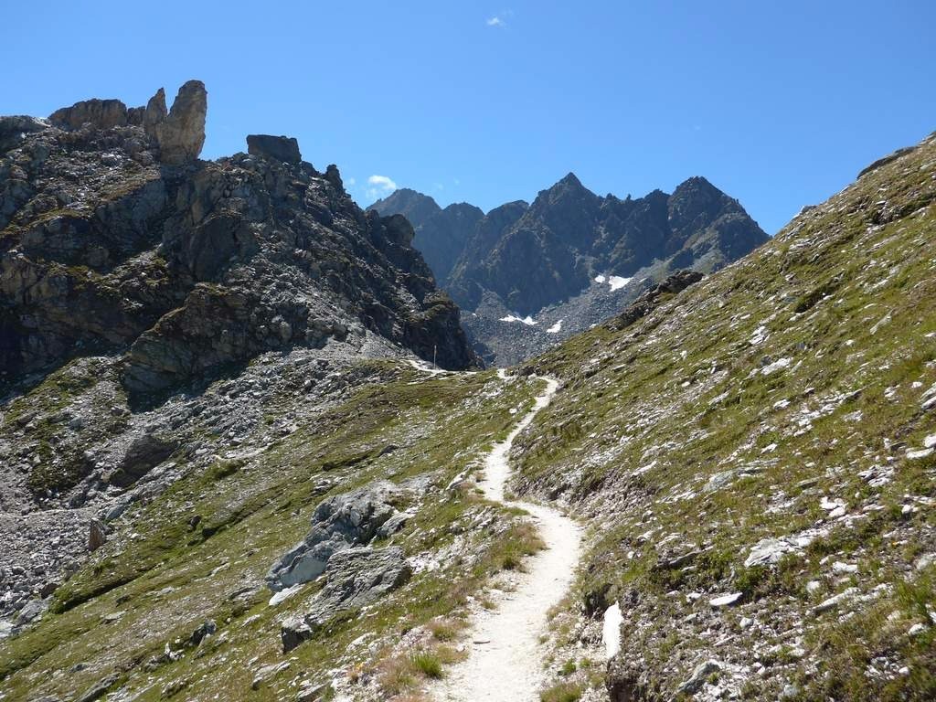 Arrivée au col des Roux