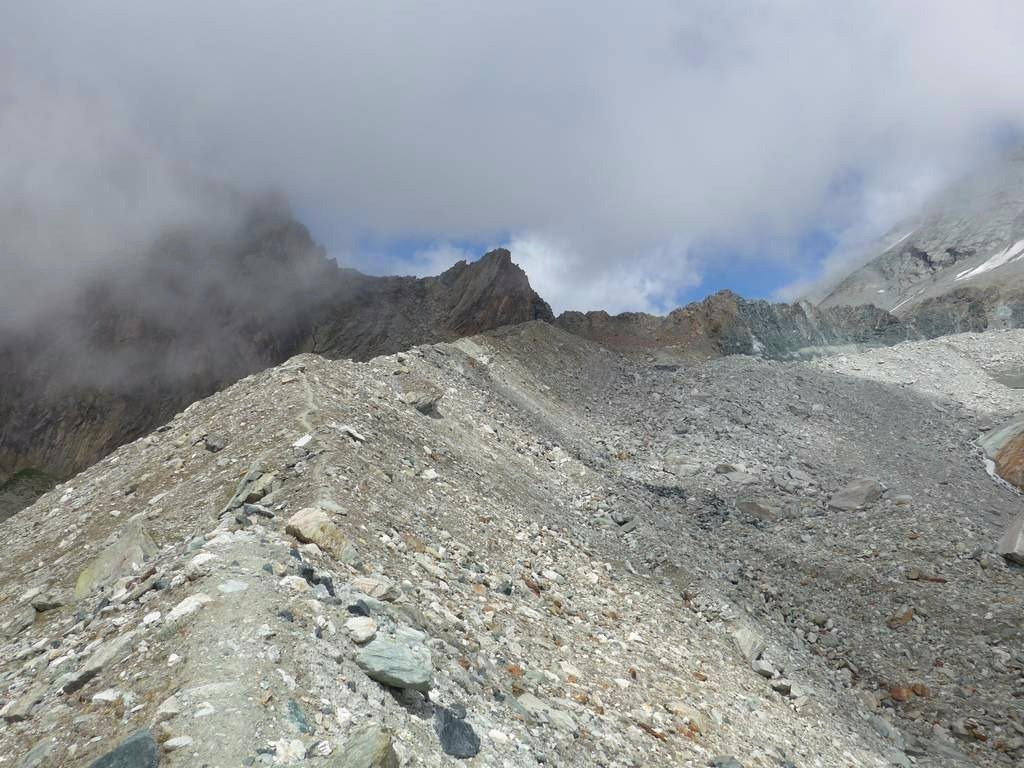 Montée vers le col de Milon