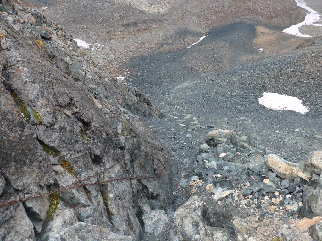 Départ du col de Milon