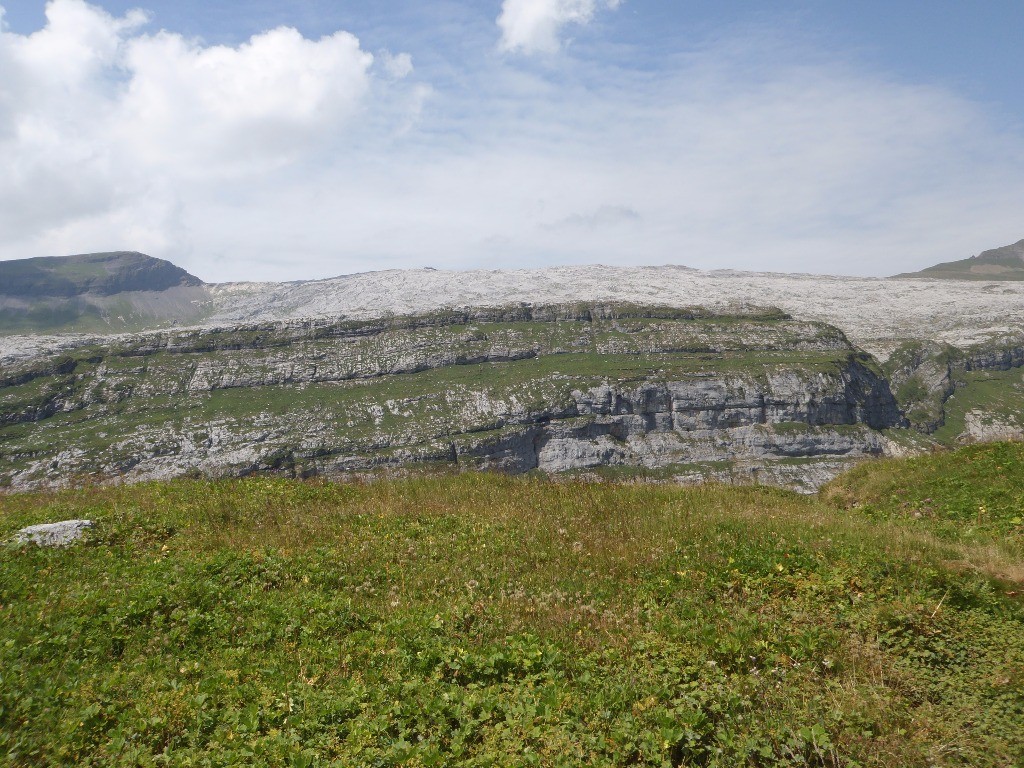 Vue sur le Désert de Platé.