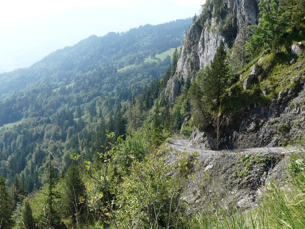 Joli passage sur la piste