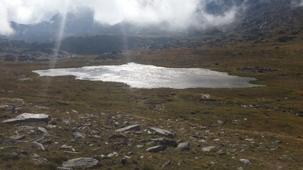 Lac de Longet...gelé !