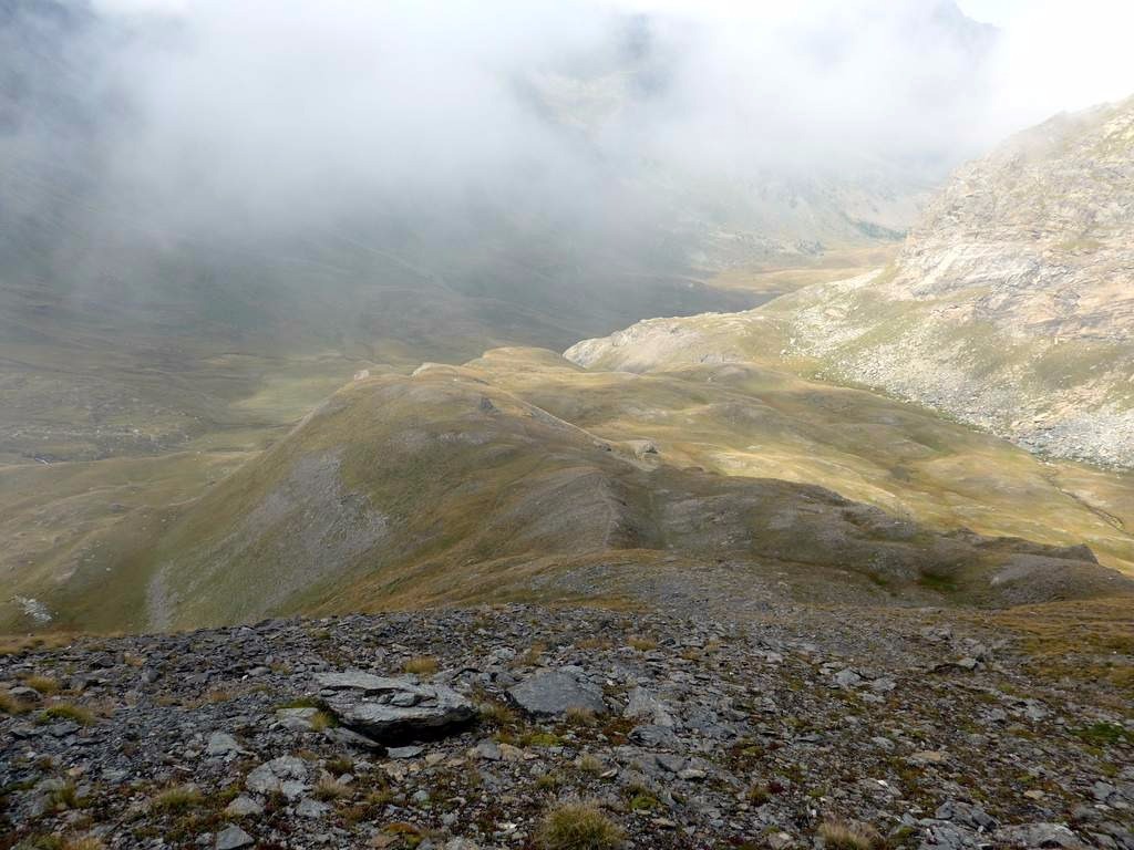 Descente du col Lavodilec