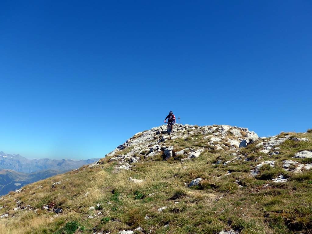 Départ du sommet