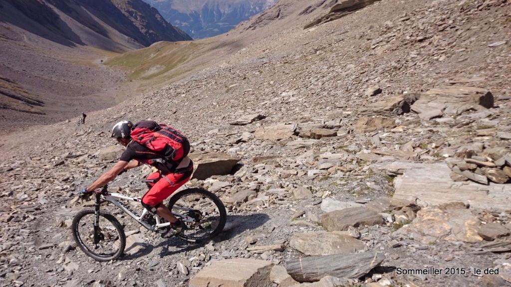 descente du col de Bramanette