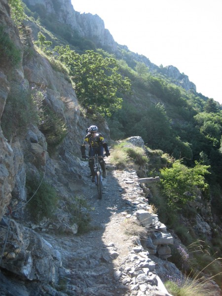 Col du corbeau : Arrivée au col...