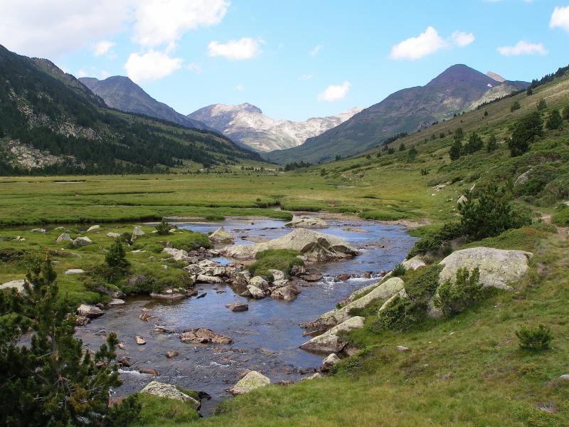 Vallée de la Grave : En amont des Bouillouses