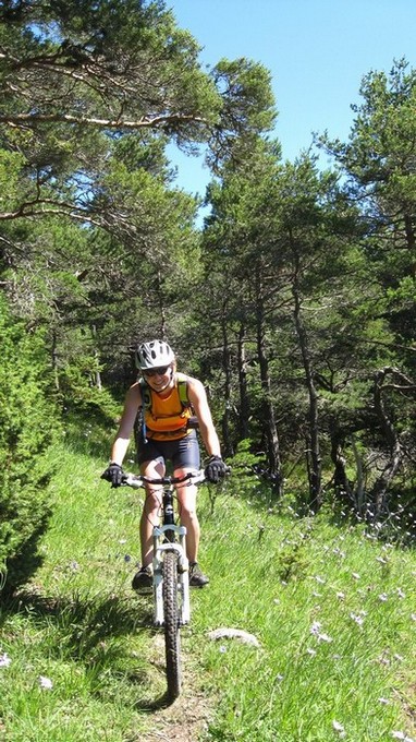 #6 col de la Péyère : Départ de la descente sur un superbe sentier col de la Péyère : Départ de la descente sur un superbe sentier