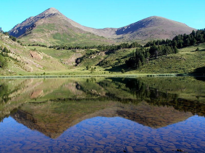 Estany de la Llosa : Le col est en vue, plus que 400 m de dénivelé