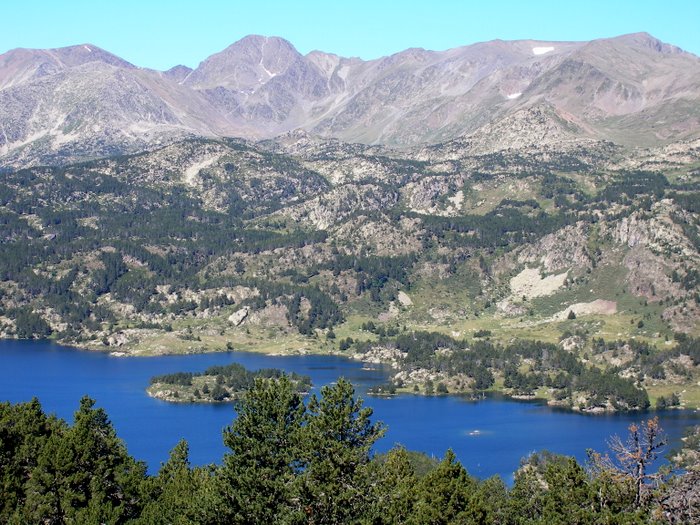 Le Carlit et les Bouillouses : En remontant vers le lac d'Aude