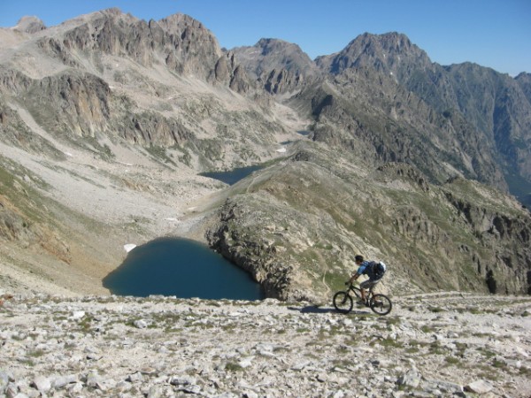 Lacs de Fremamorta : côté Italien