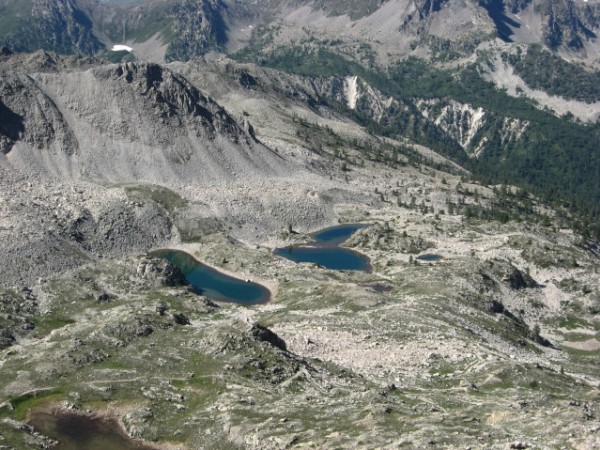 Lacs de Fremamorta : côté Francais