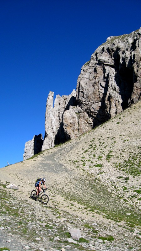 #4 Descente côté Est : Anne-Cé drès dans l Descente côté Est : Anne-Cé drès dans l'pentu