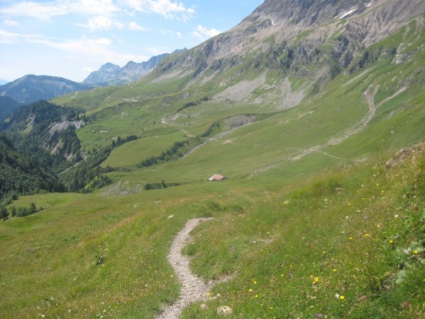 #4 sous les Aravis : toute la descente vers la Giettaz sous les Aravis : toute la descente vers la Giettaz