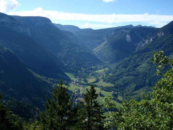 #2 vallée de la fillière : Au sommet de l vallée de la fillière : Au sommet de l'enclave