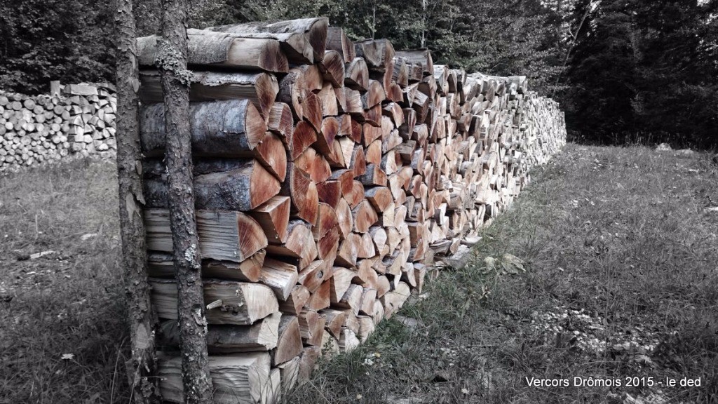 mur de bois
