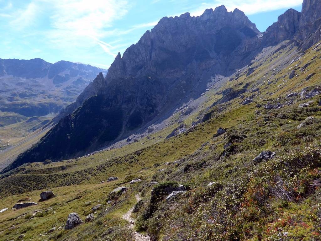 Bas de la descente de la Fenêtre