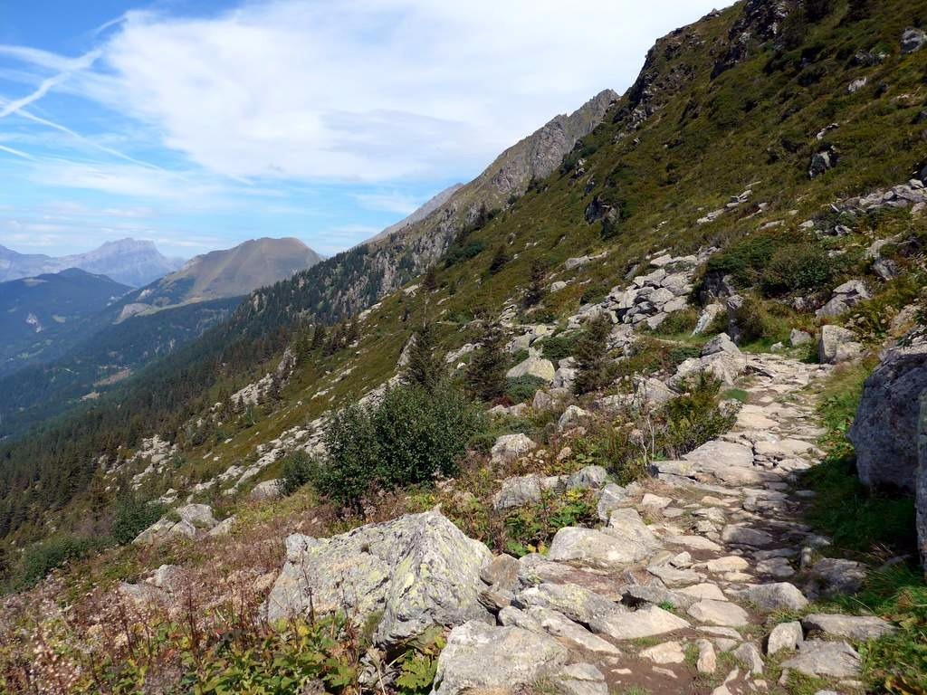 Sentier Bernard sous le ref. de Tré la Tête