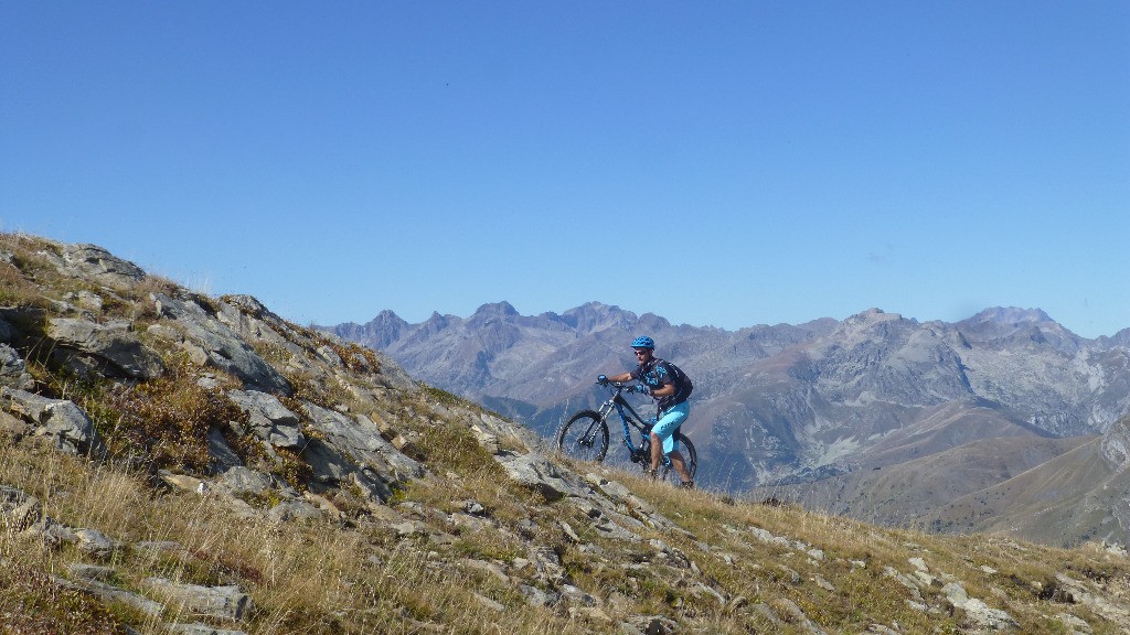 Après la cime de l'Evêque