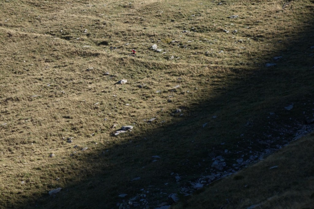 Ca grimpe vers la Cime de l'Evêque