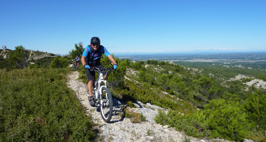 Sur les crêtes des Alpilles