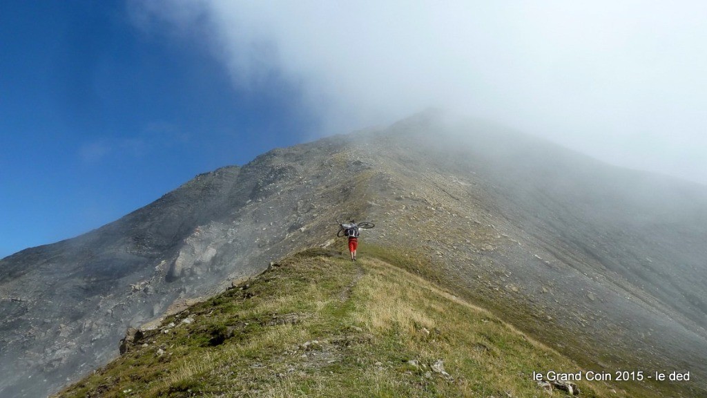 portage final qui va devenir de plus en plus raide