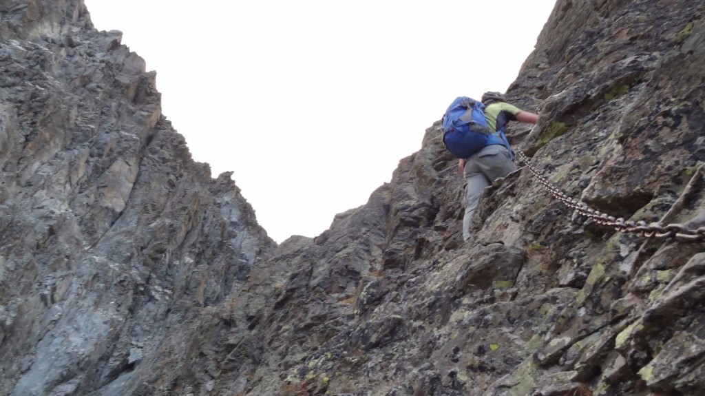 Oli dans le col de Sagnette