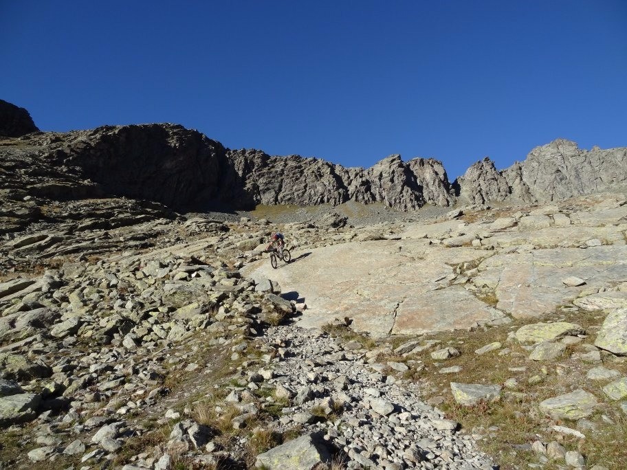 descente versant Queyras, j'ai la dalle 2