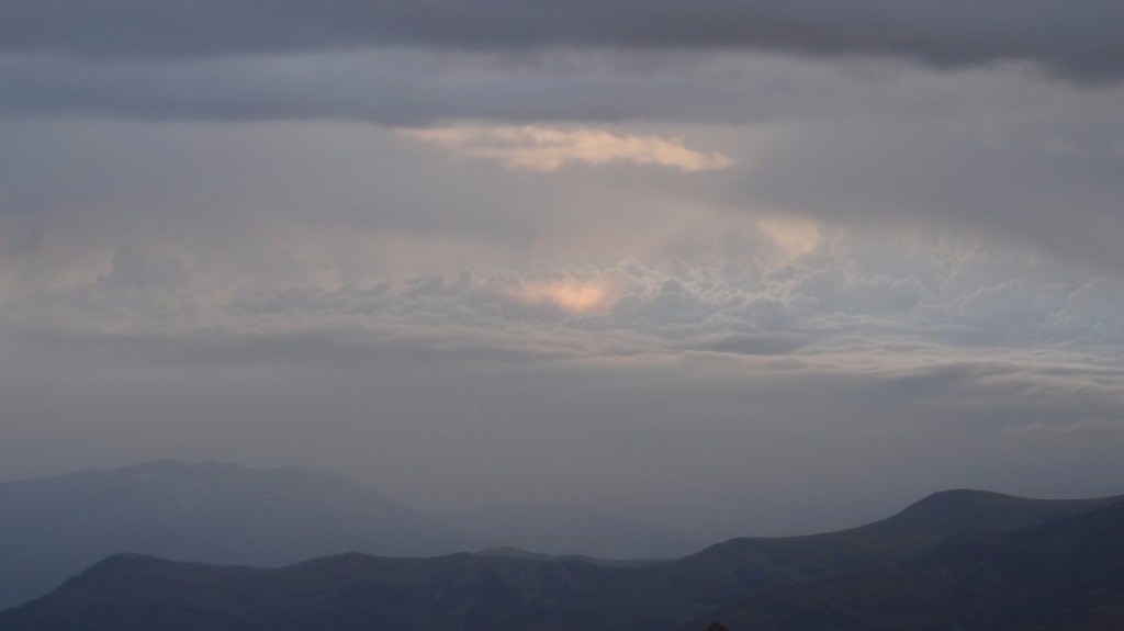 nuages au loin