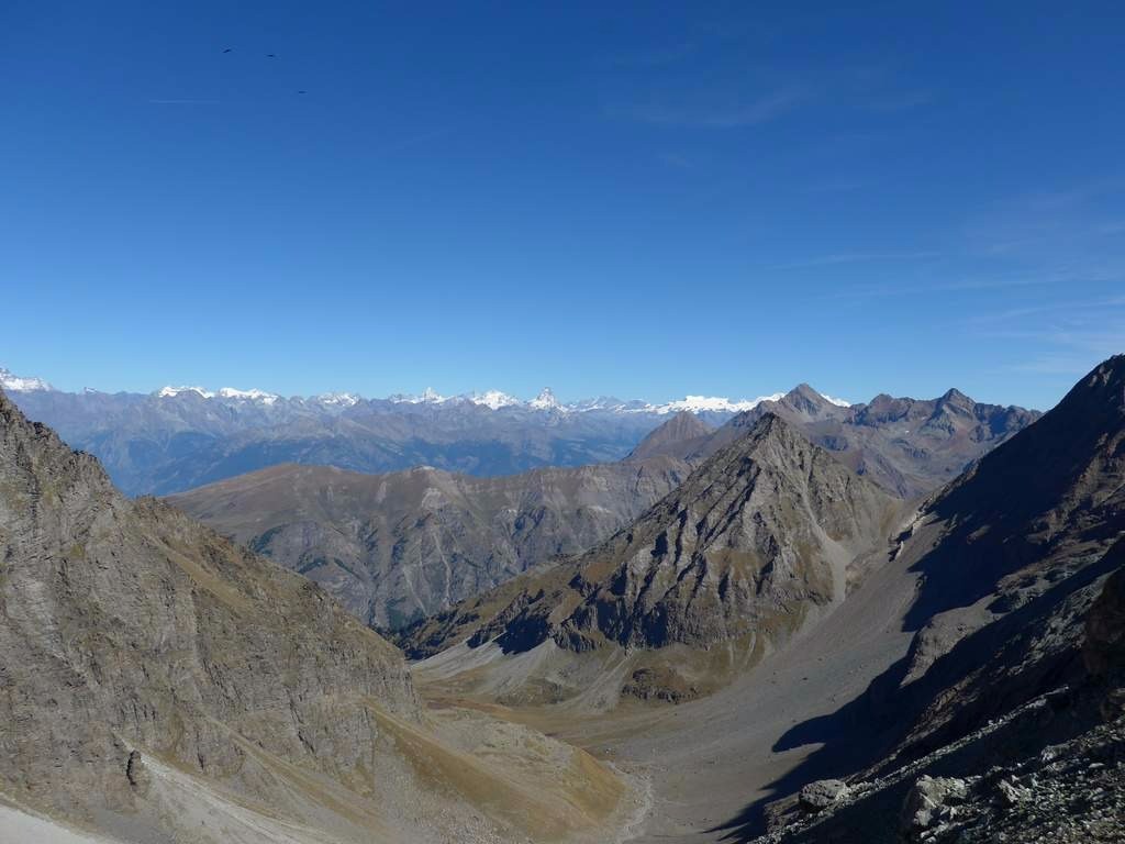 Belle vue sur les Alpes Valaisannes