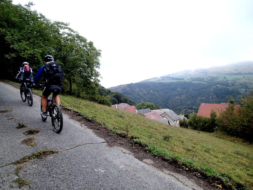 Départ bofbof sous les nuages